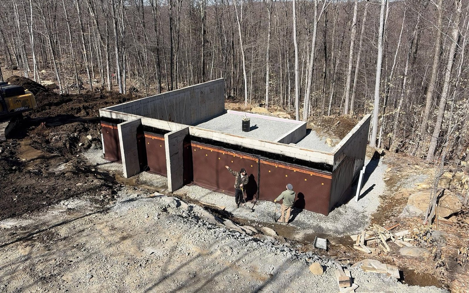 Fondation de maison
